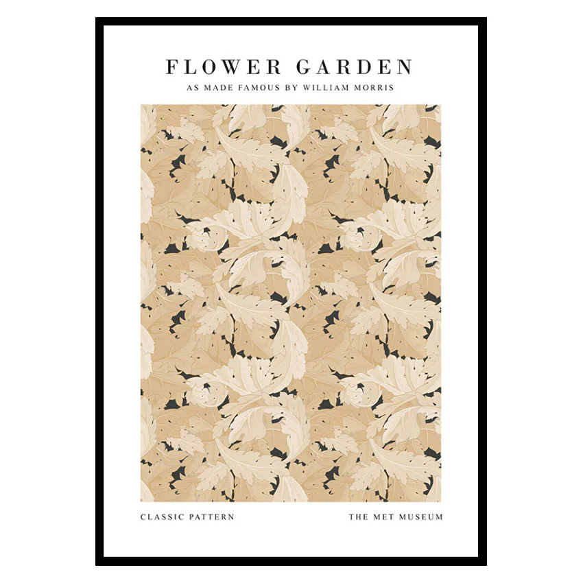 Poster Gallerix William Morris Flower Garden