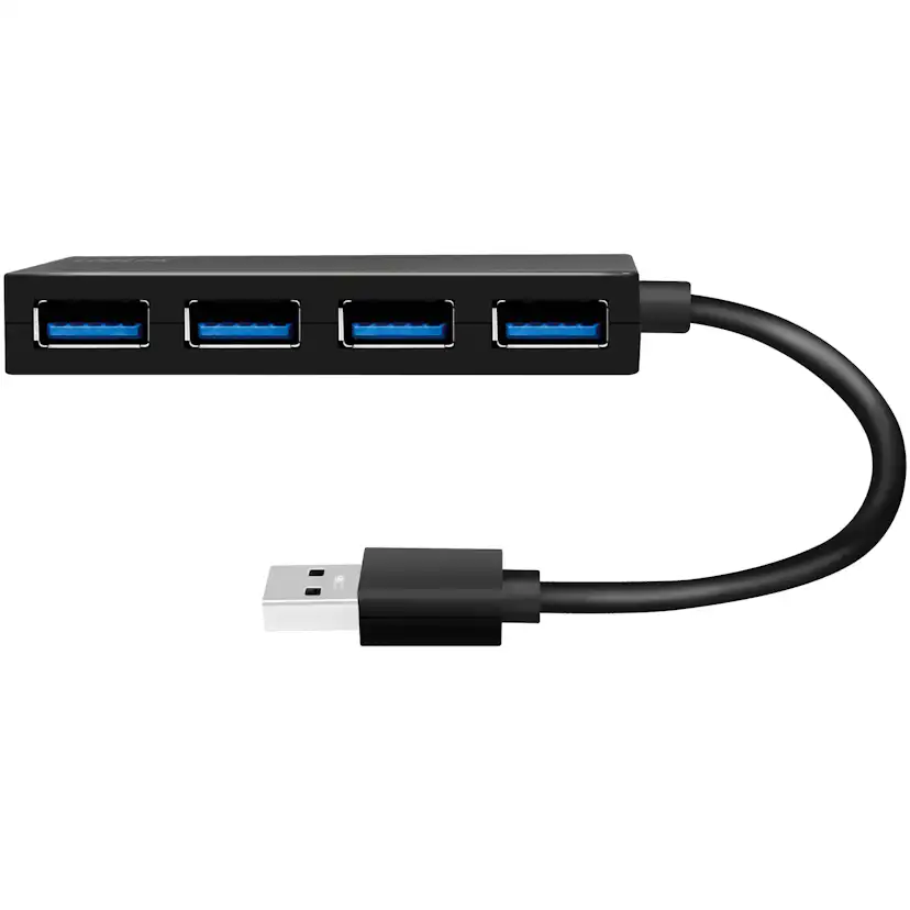 USB 3.0-hub LogiLink 3.2 Gen1 4 USB-A-portar