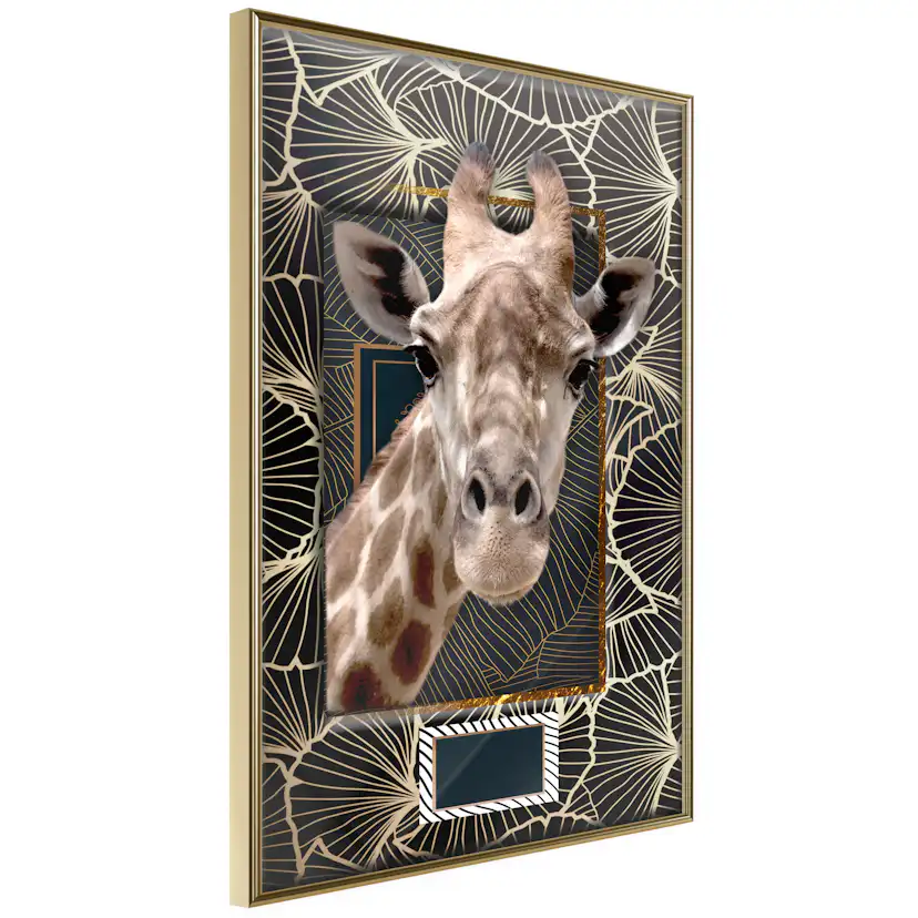 Poster Artgeist Affisch Giraffe