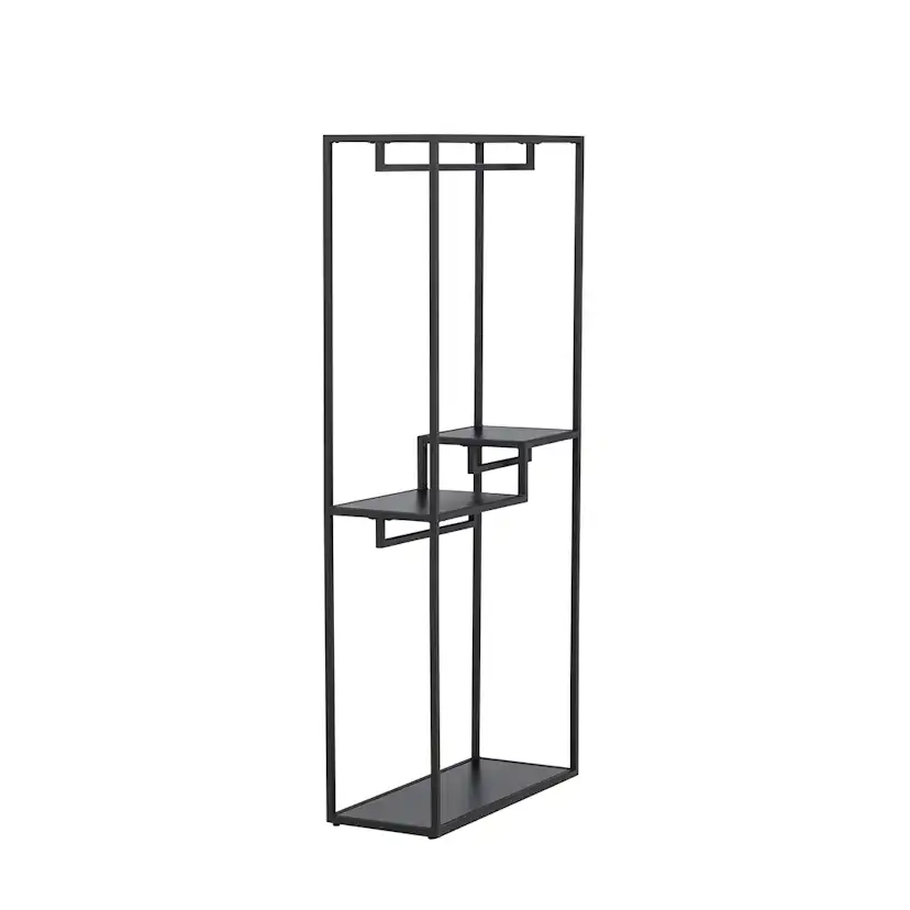 Staal Clothing Hanger - Black / Steel Färg: Black