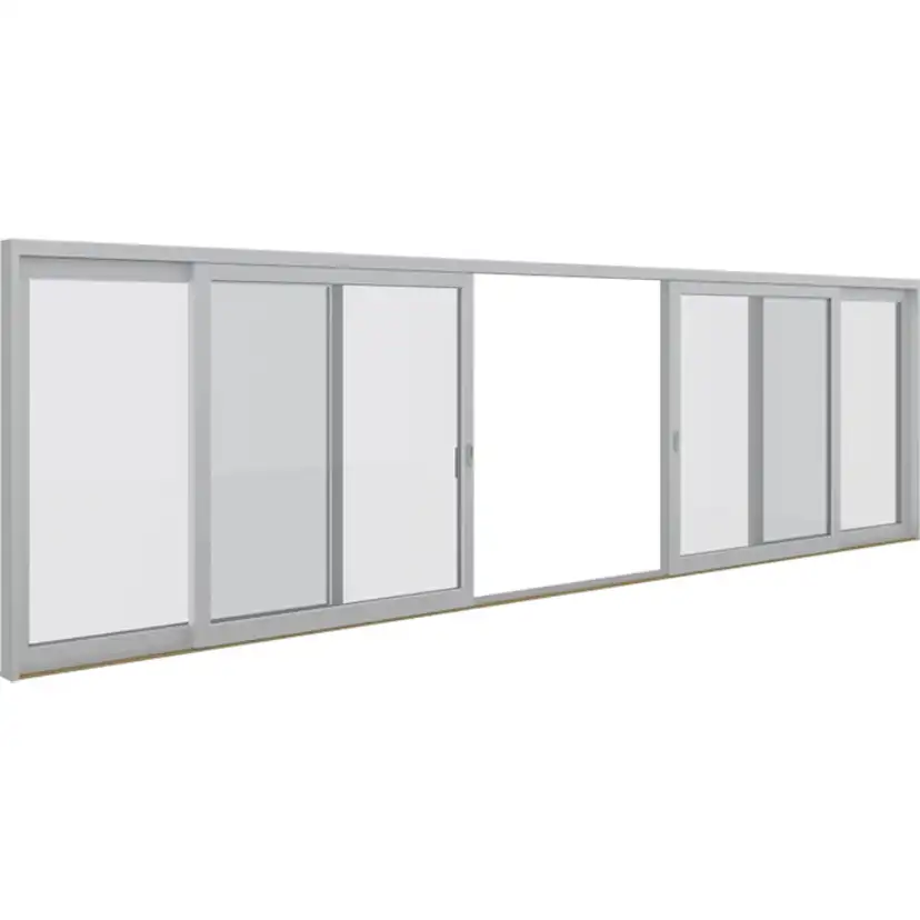 Skjutpartier Elitfönster Aluminium 4-delad