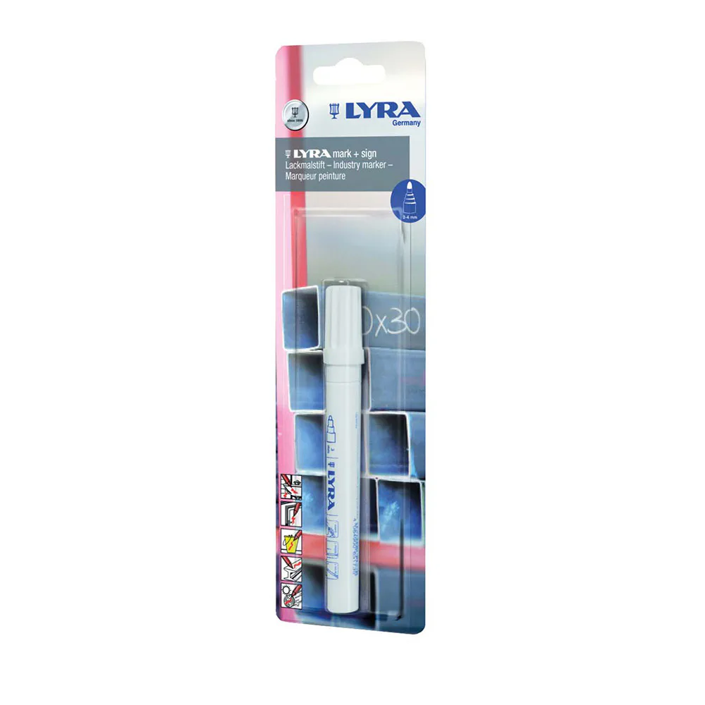 LACKPENNA 2-4MM VIT SB Vit