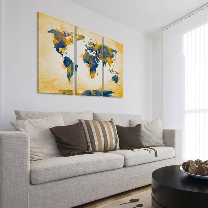 Tavla Arkiio Four Corners Of The World Triptych