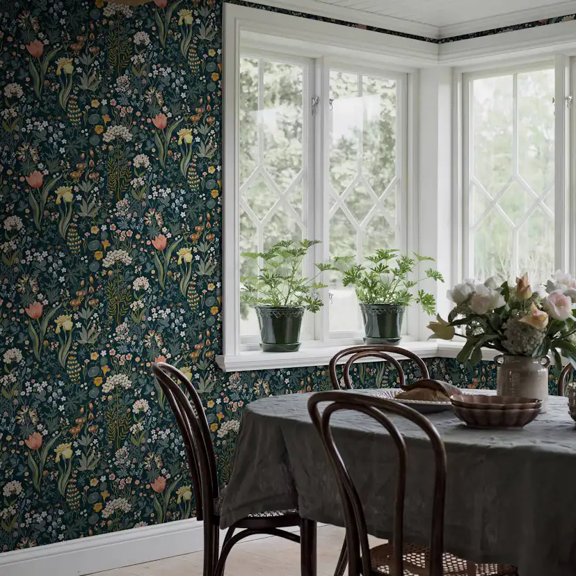 Tapet Boråstapeter Blomsterhav 2055
