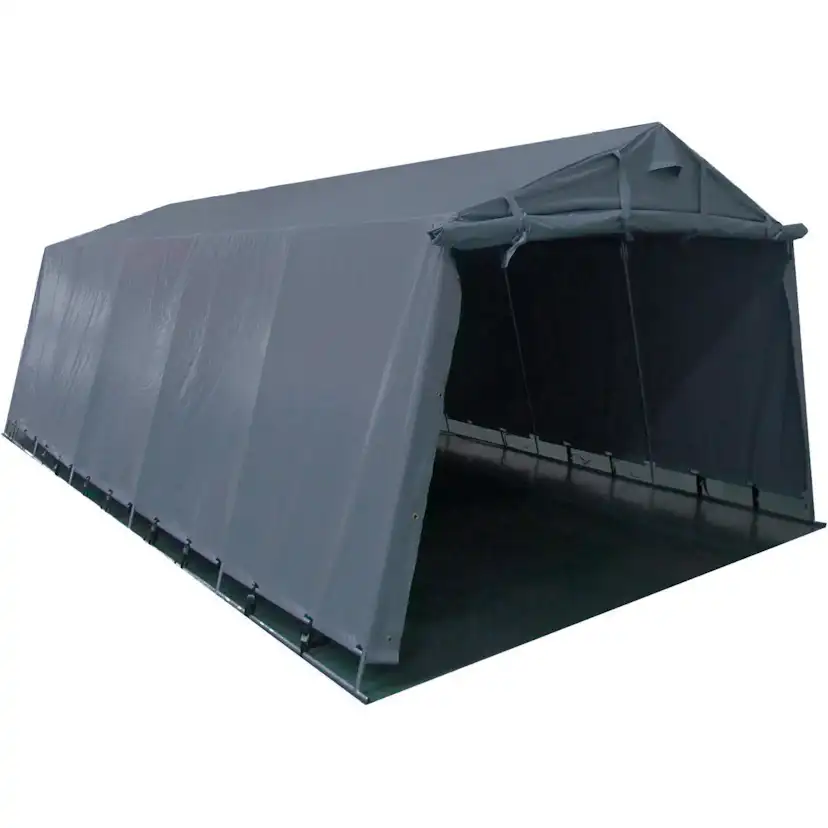Garagetält Prohall G500 3,2x6x1,9 m Grå