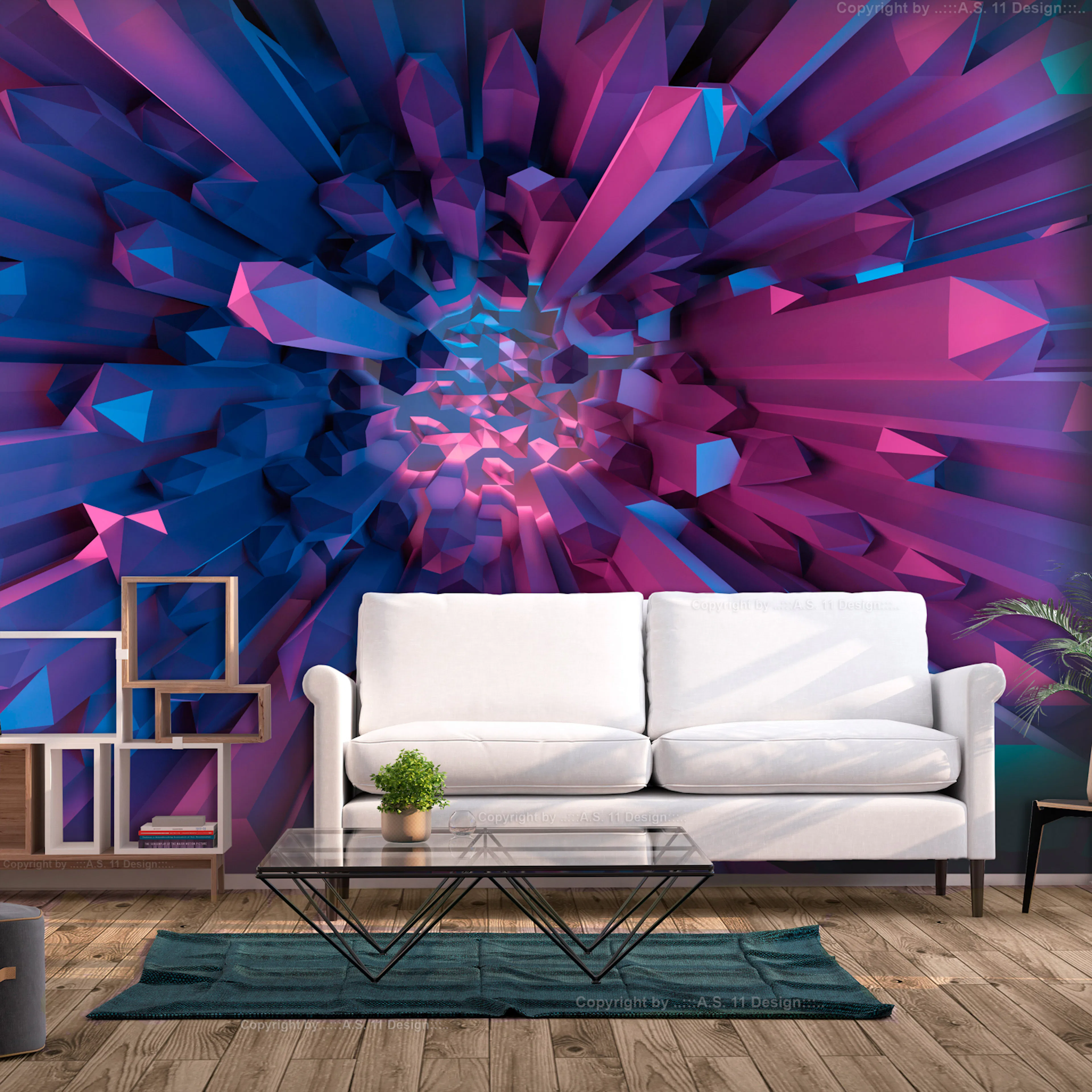 Fototapet - Heart of Crystal 450x315 450x315 cm