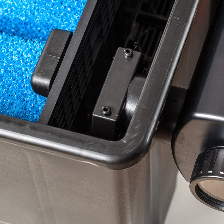 Dammfilter Heissner Komplett Set med Pump