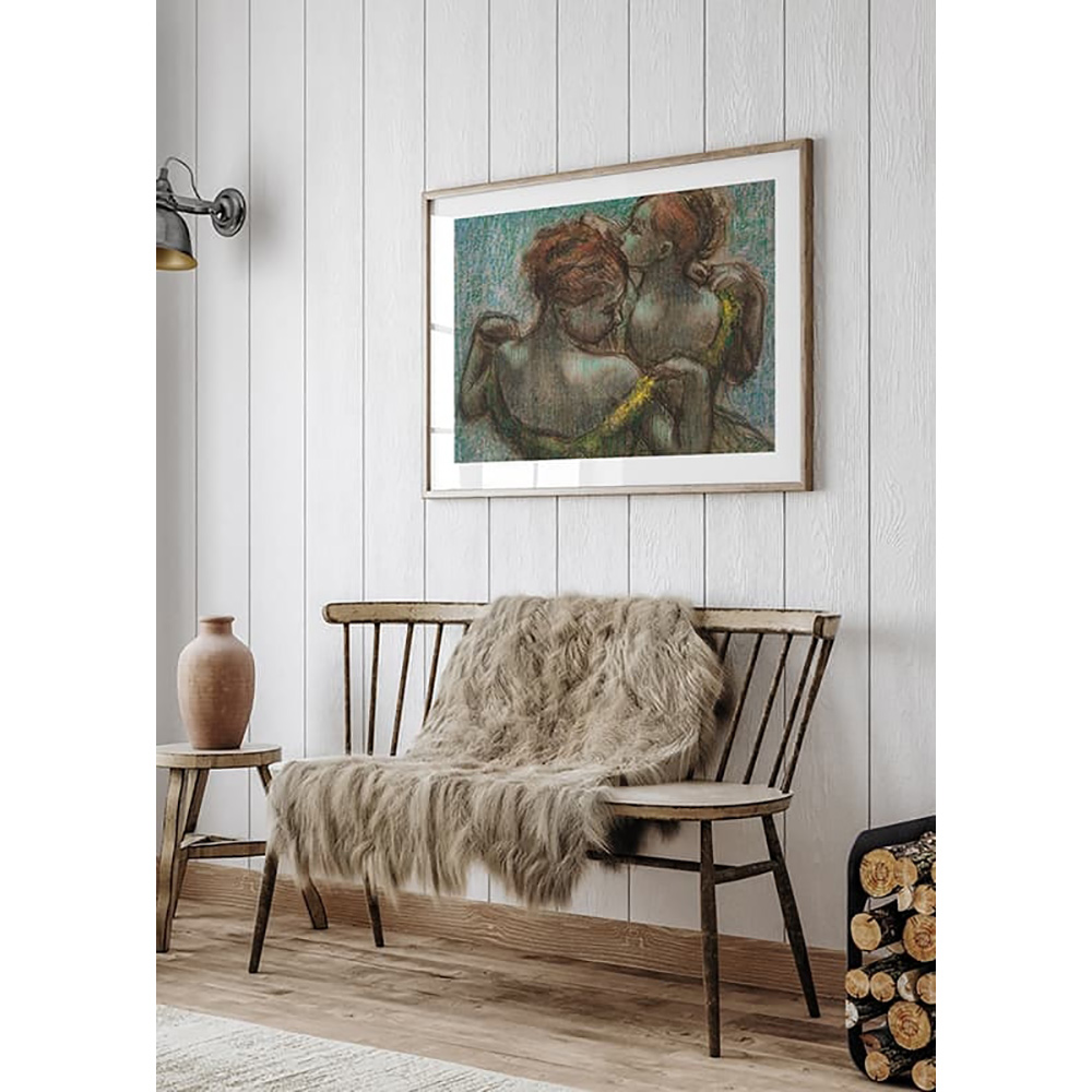 Poster Gallerix Two Dancers Half-length By Edgar Degas