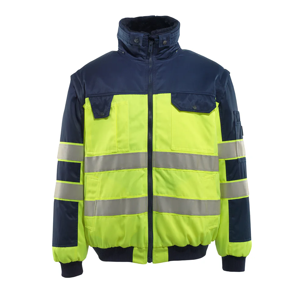 Mascot SAFE IMAGE Pilotjacka 00920-660-171 Storlek: 4XL, Färg: Hi-vis Gul/marin