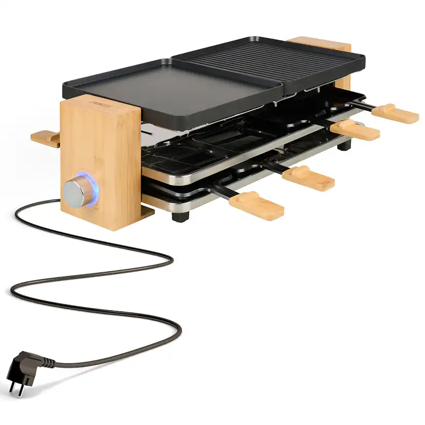 Raclette Princess Pure 8 Bamboo 162918