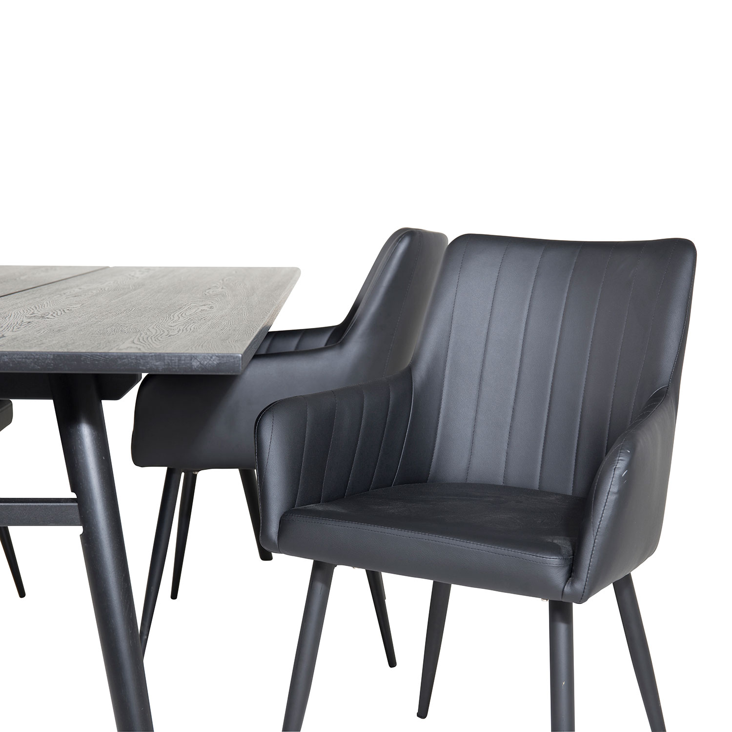 Matgrupp Venture Home Sleek med 4 Comfort stolar