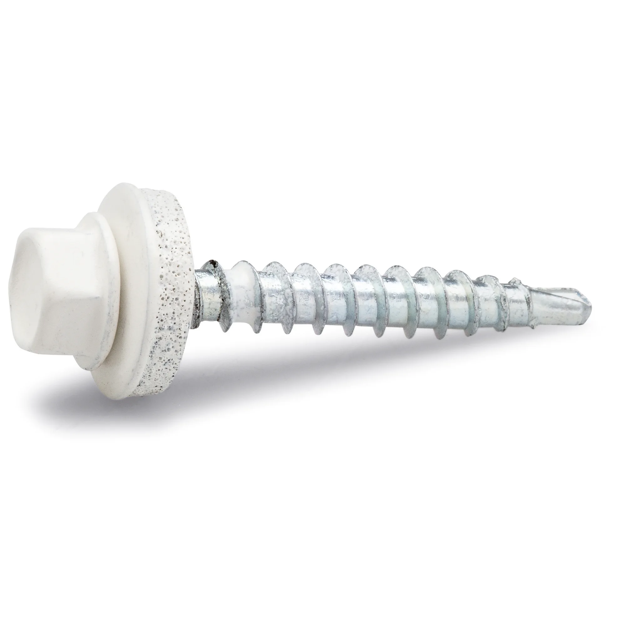 FARMARSKRUV 4,8X35 VIT BRK=250 RAL 9010, Vit, Innehåll: 250 st