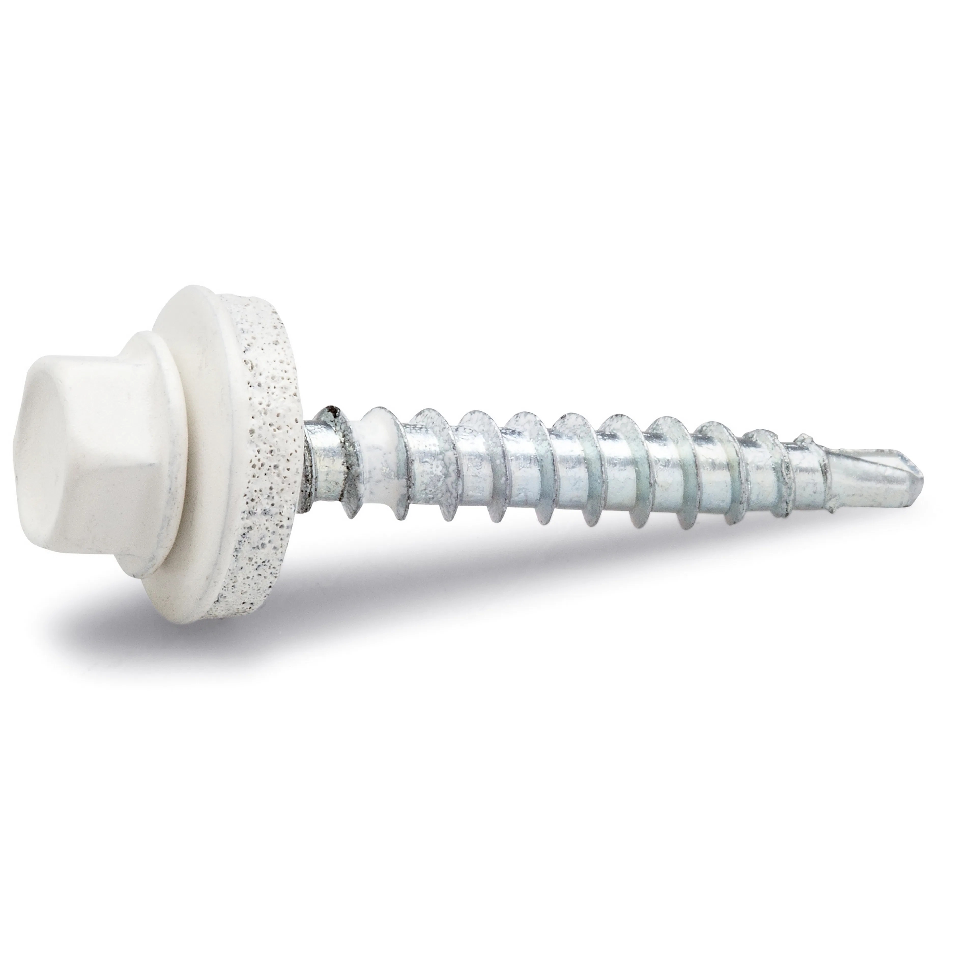 FARMARSKRUV 4,8X35 VIT BRK=250 RAL 9010, Vit, Innehåll: 250 st