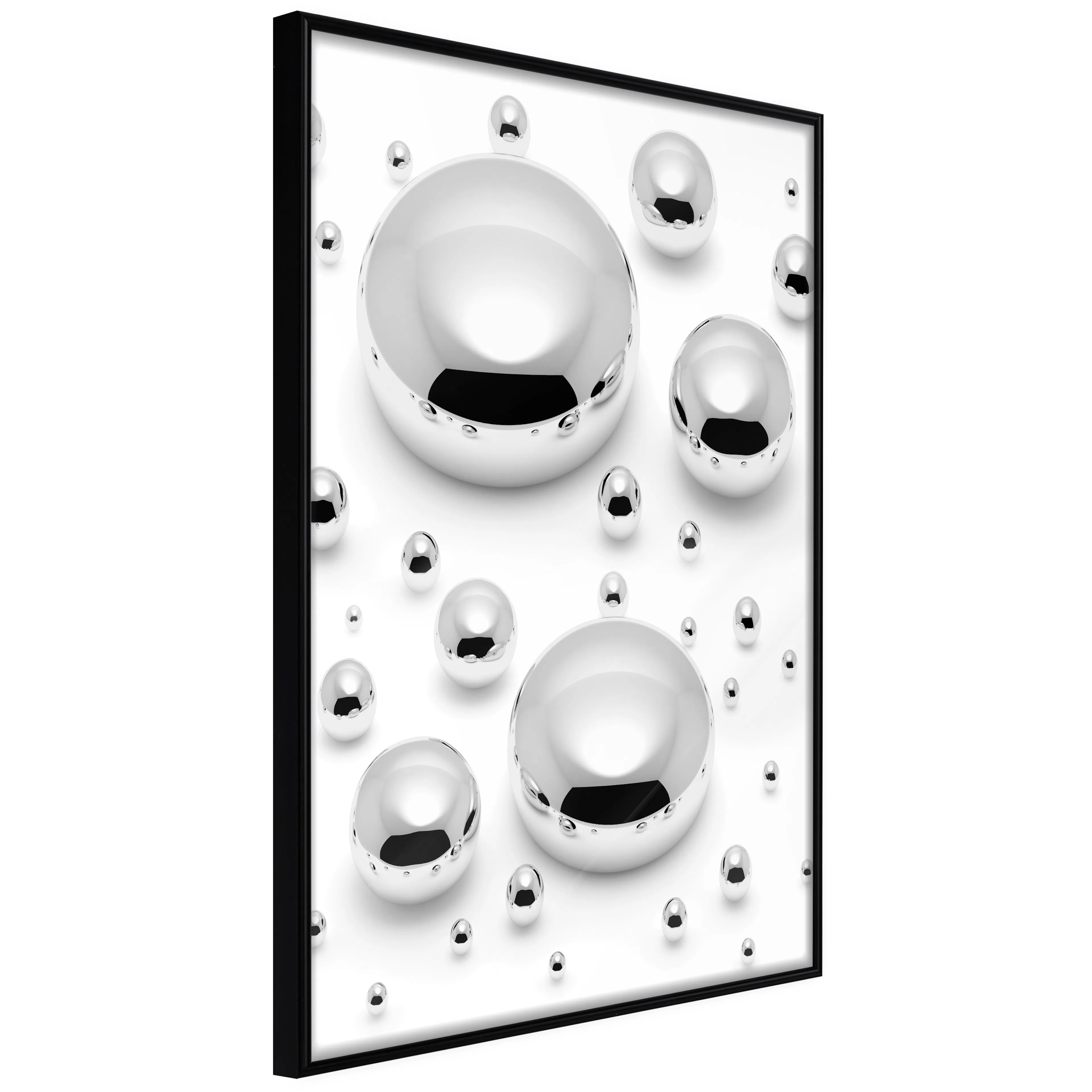 Affisch - Enchanted in the Frost [Poster] 40x60 Svart ram, 40x60 cm