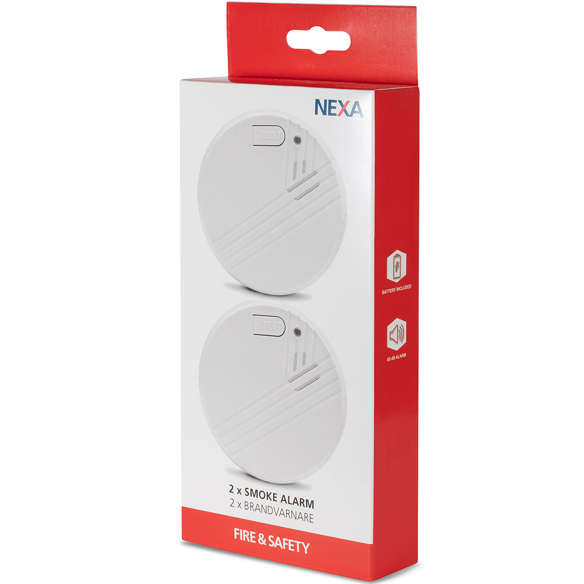 KD-134A Brandvarnare std 2-pac 2-pack