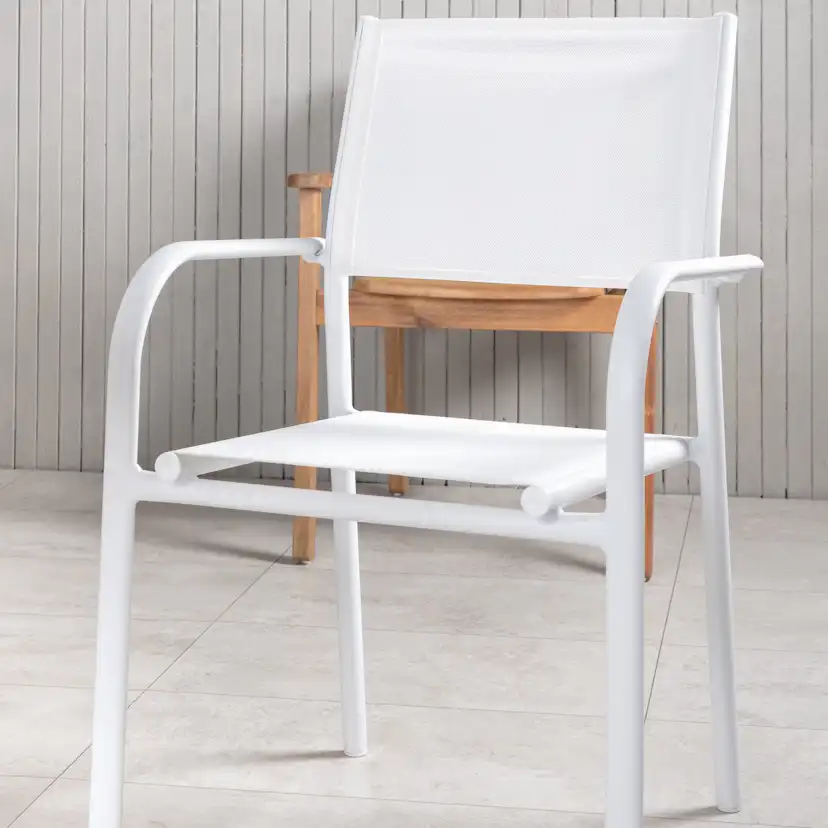 Matgrupp Venture Home Perla 152/210 med 6 Siri Matstolar