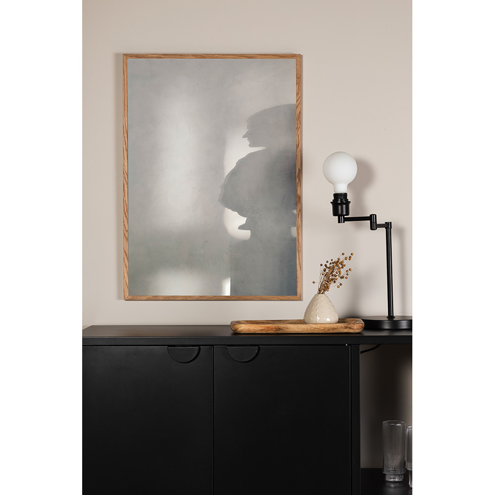 Posters Venture Home Human Shadow Vit/grå