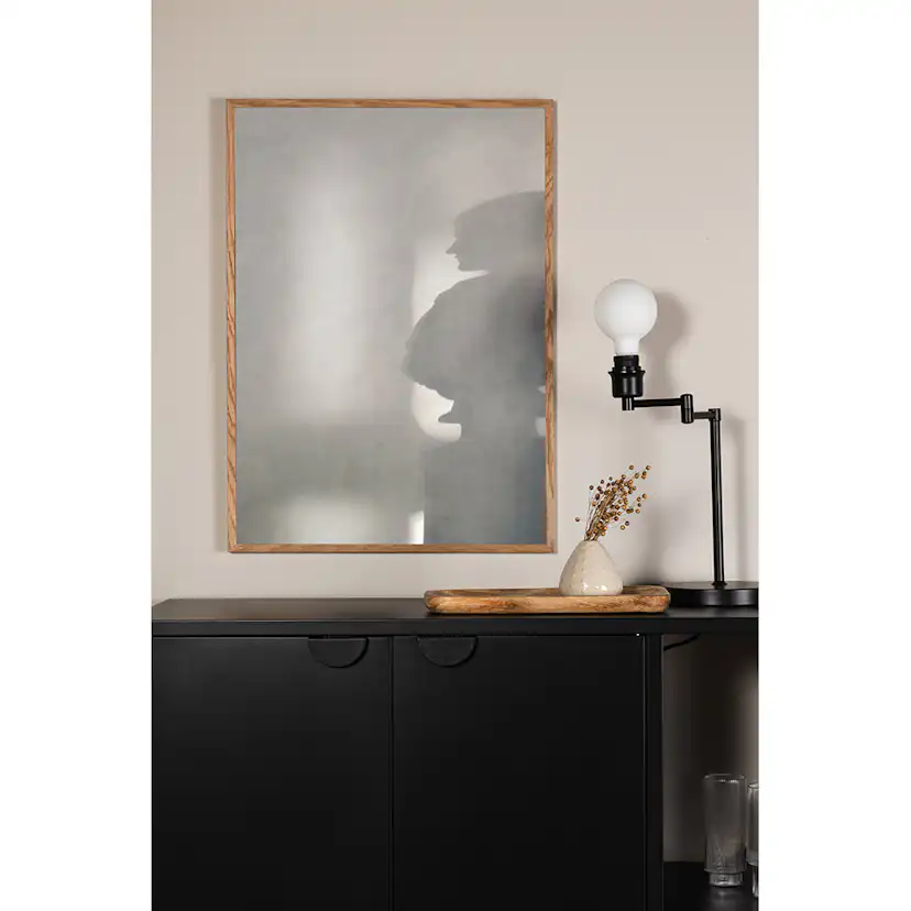 Posters Venture Home Human Shadow Vit/grå