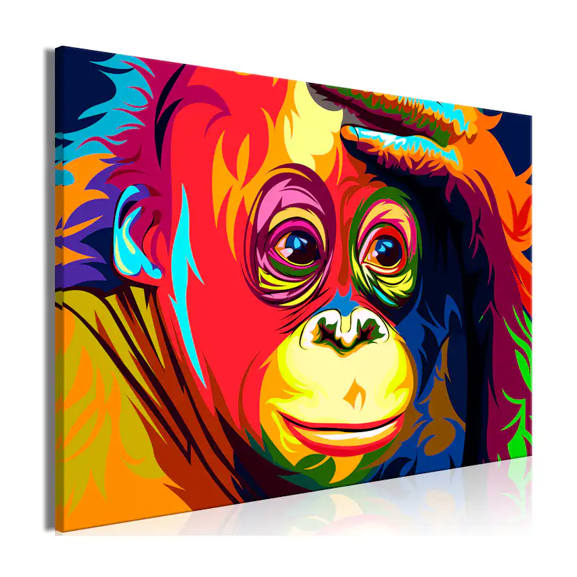 Tavla Arkiio Colourful Orangutan