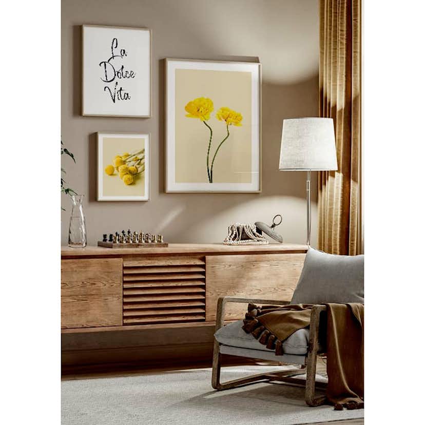 Poster Gallerix Yellow Tulips