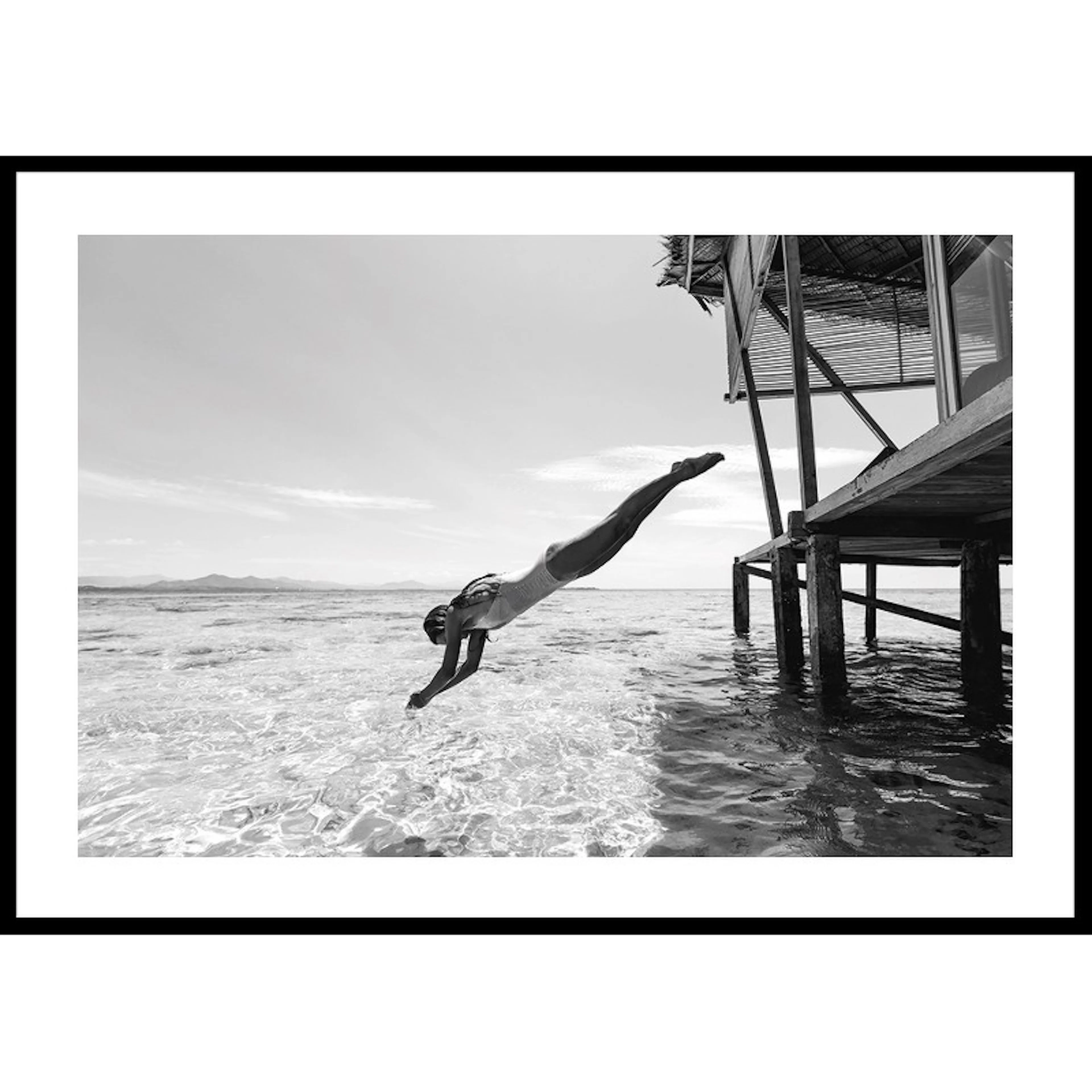Poster Gallerix Monochrome Seascape