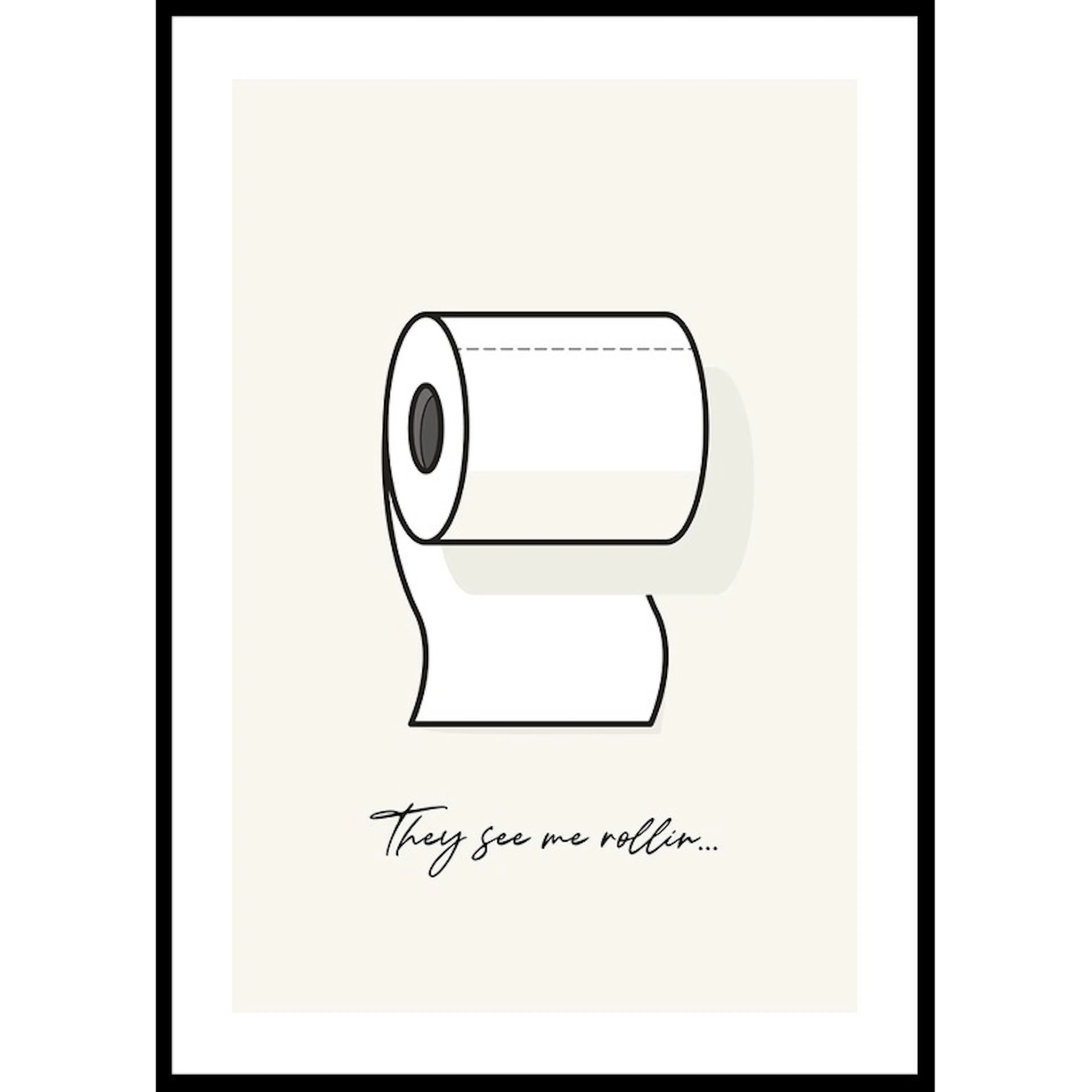 Poster Gallerix They See Me Rollin