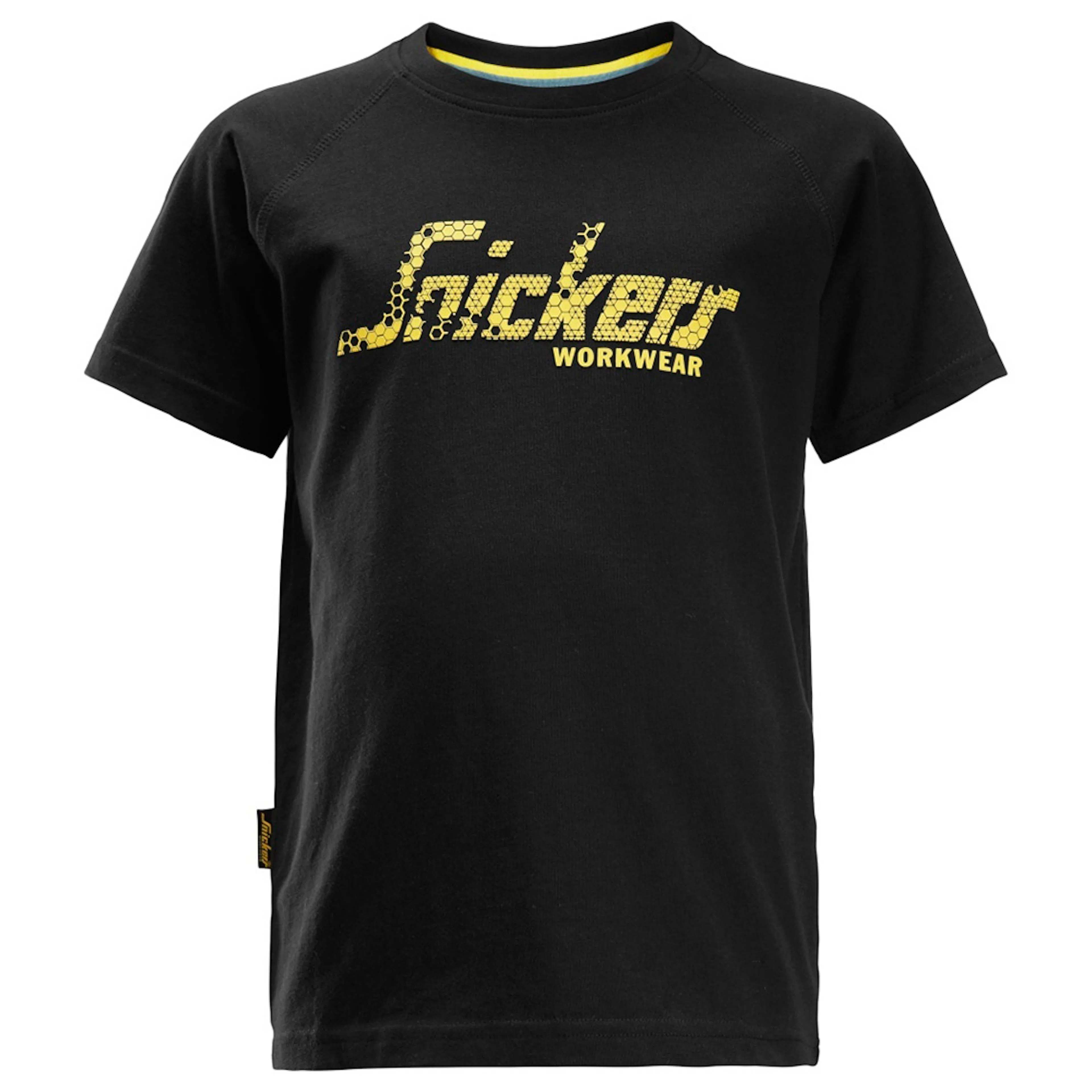 T-shirt barn Logo Storlek: 98/104 , Färg: Black