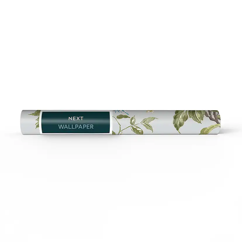 Tapet NEXT Birds & Blooms Grey