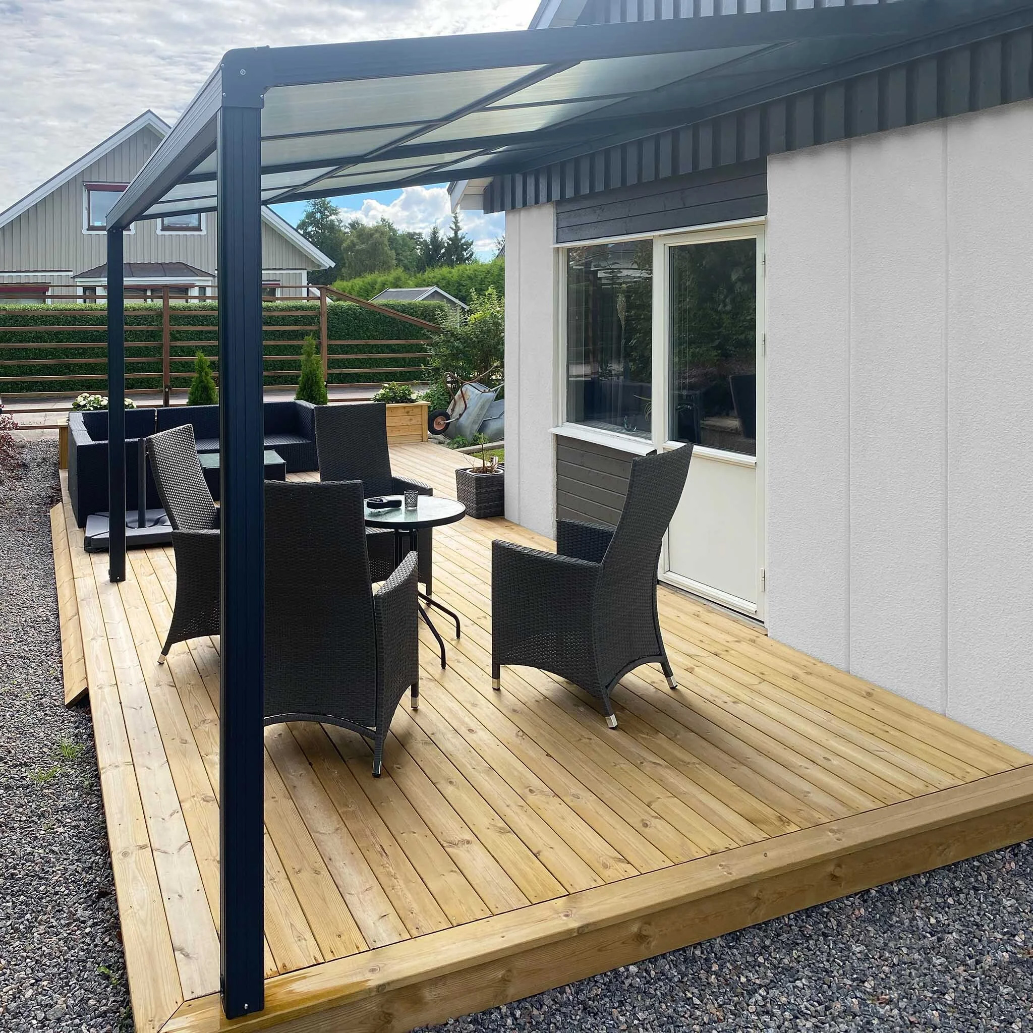 Veranda Metalcraft 12m² Skjutbart Altantak
