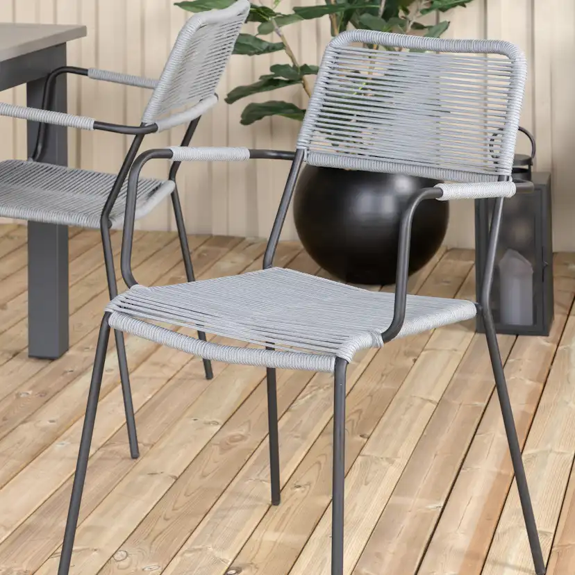 Matgrupp Venture Home Aleyna 160 med 4 Leon Matstolar