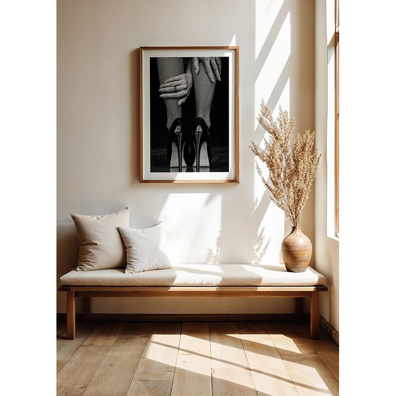 Poster Gallerix High Heels Fishnet Stockings