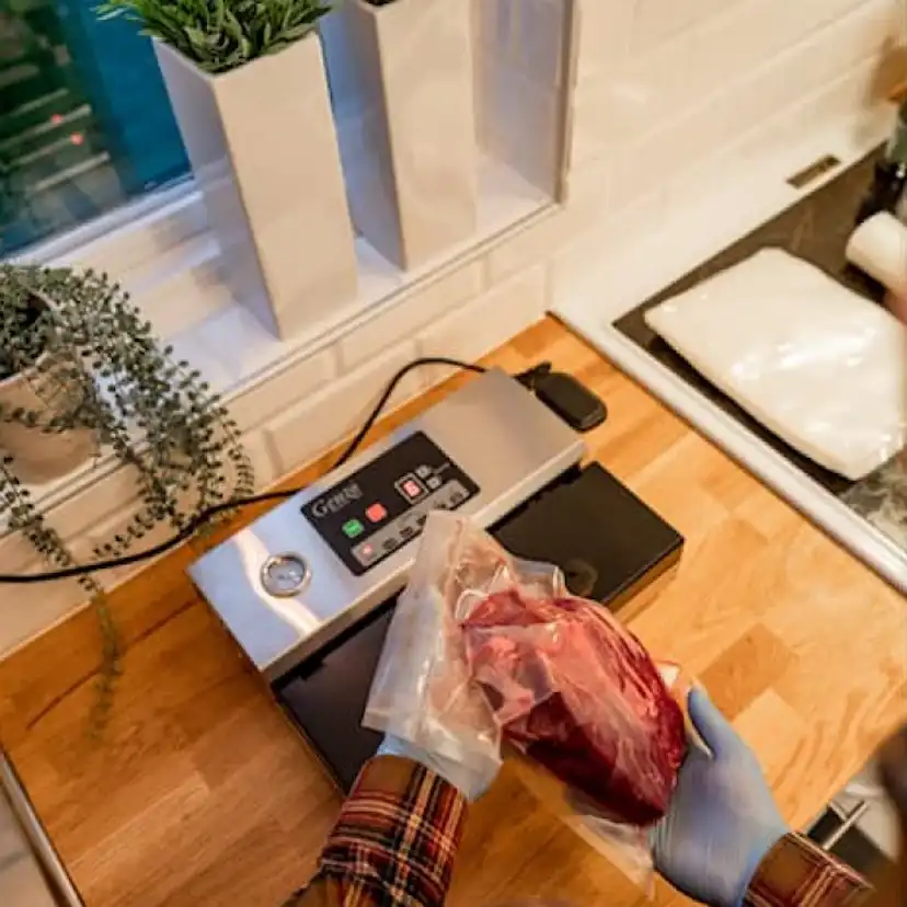 Vakuumförpackare Genzo ProPack V5 Vakuummaskin med Inbyggd Kylfläkt