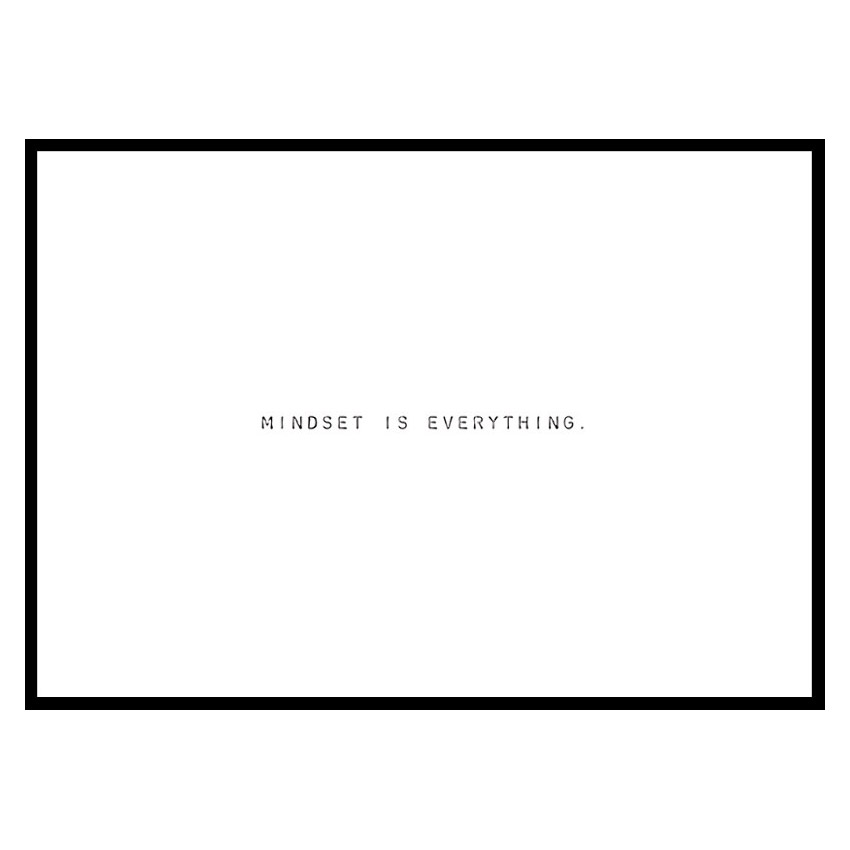 Poster Gallerix Mindset