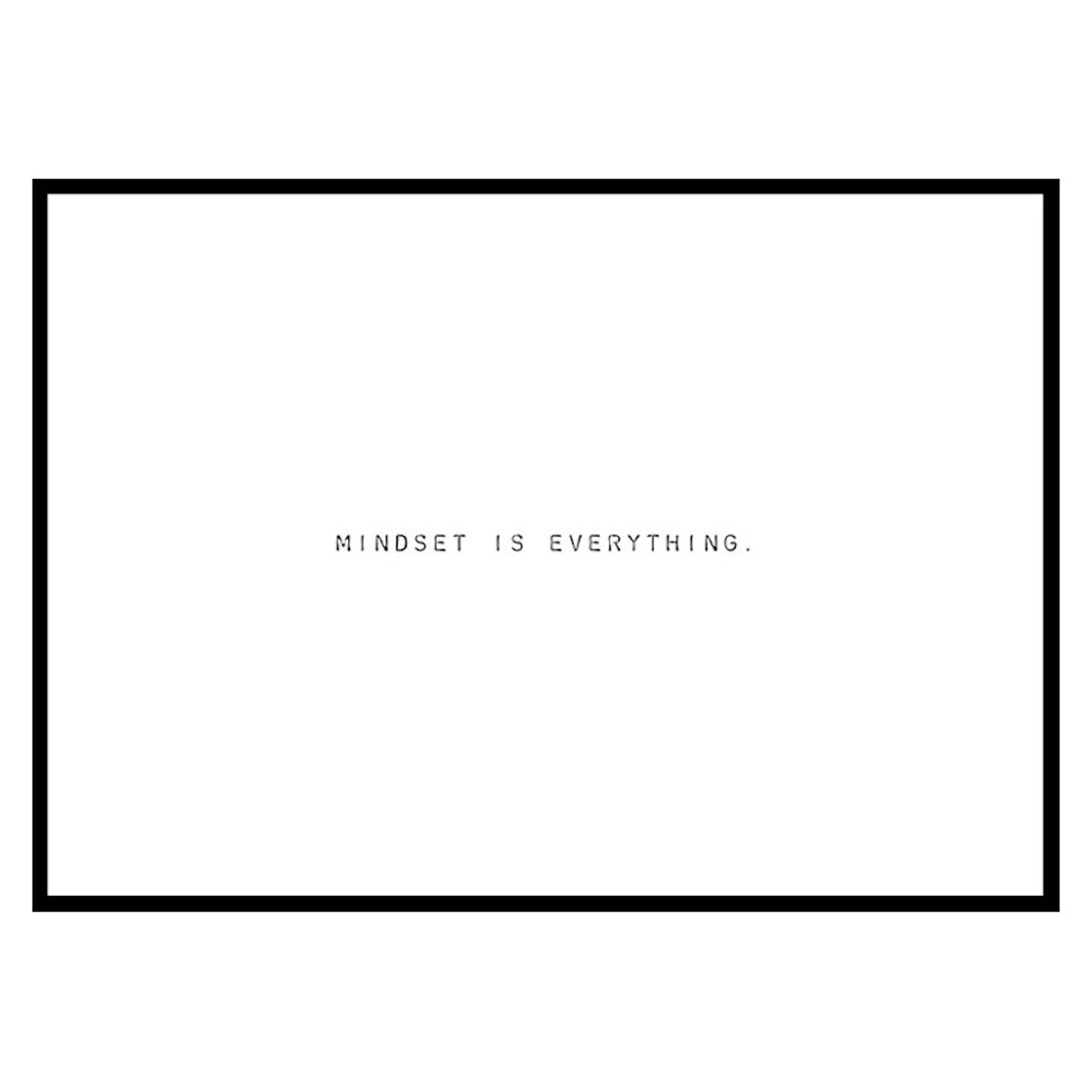 Poster Gallerix Mindset