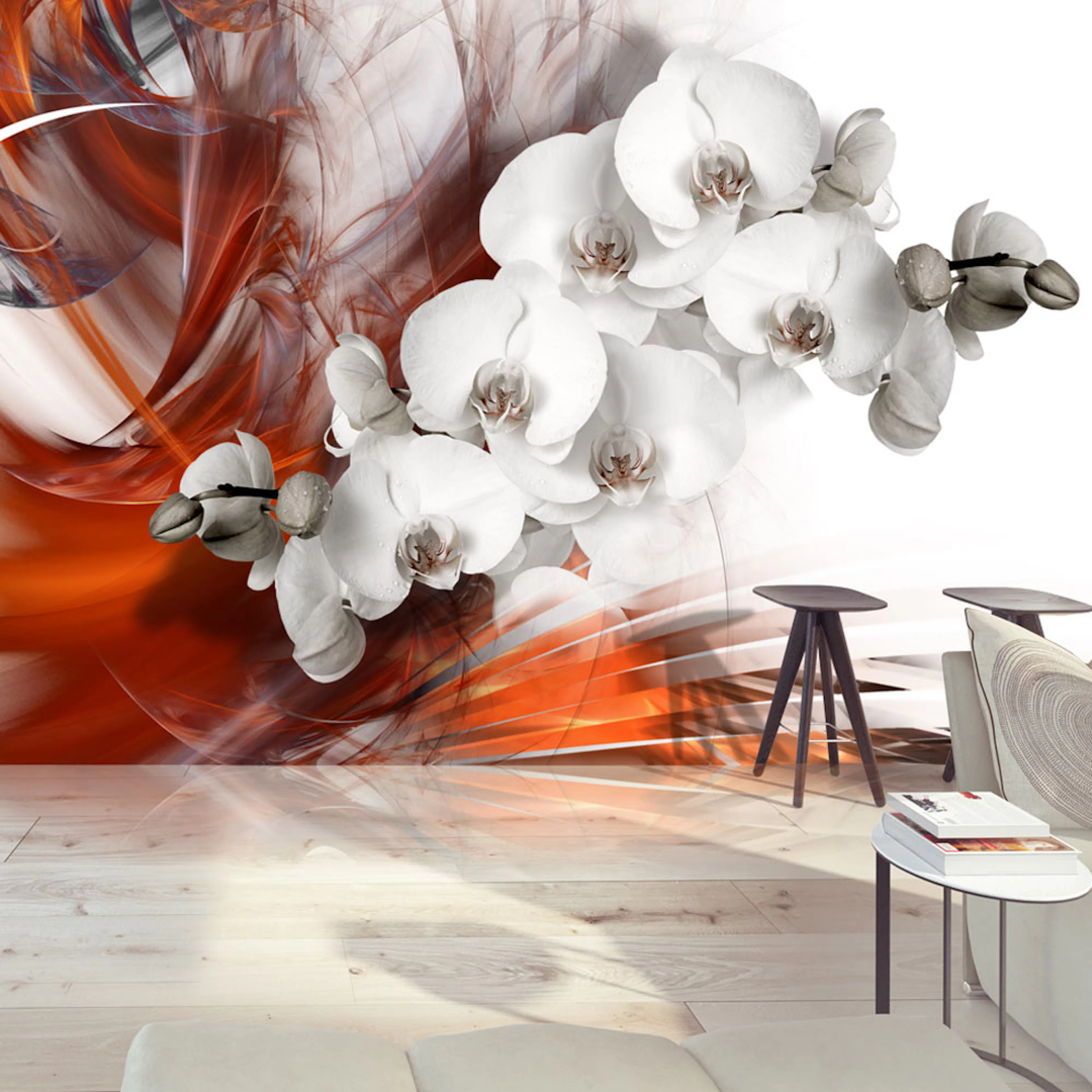 Fototapet Arkiio Orchid On Fire II