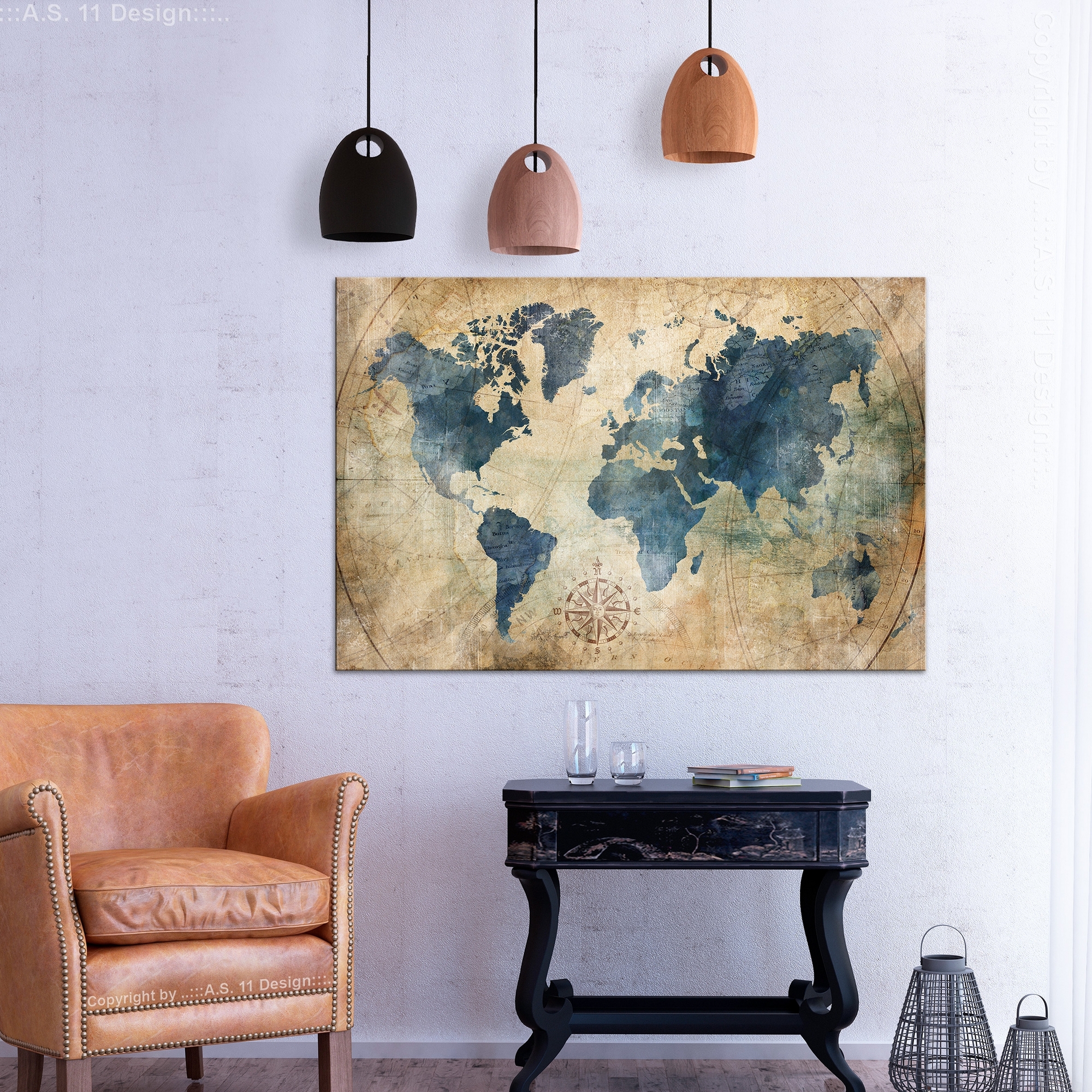 Tavla Arkiio Retro Map