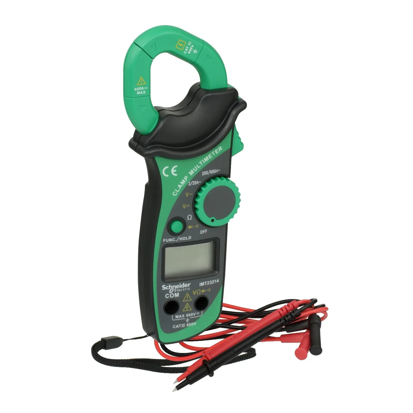 Digital Tångamperemeter Schneider Electric Thorsman CAT III 600 V