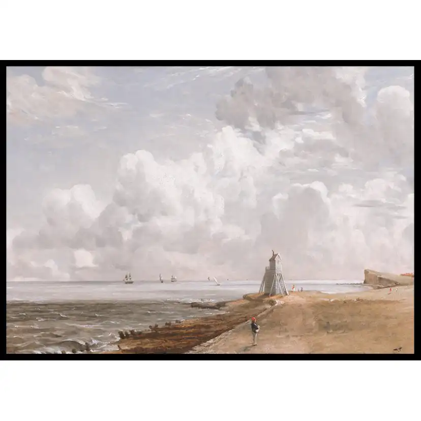 Poster Gallerix Harwich The Low Lighthouse And Beacon Hill By John Constable