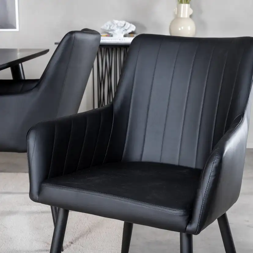 Matgrupp Venture Home Dipp Rektangulär med 4st Comfort Stolar