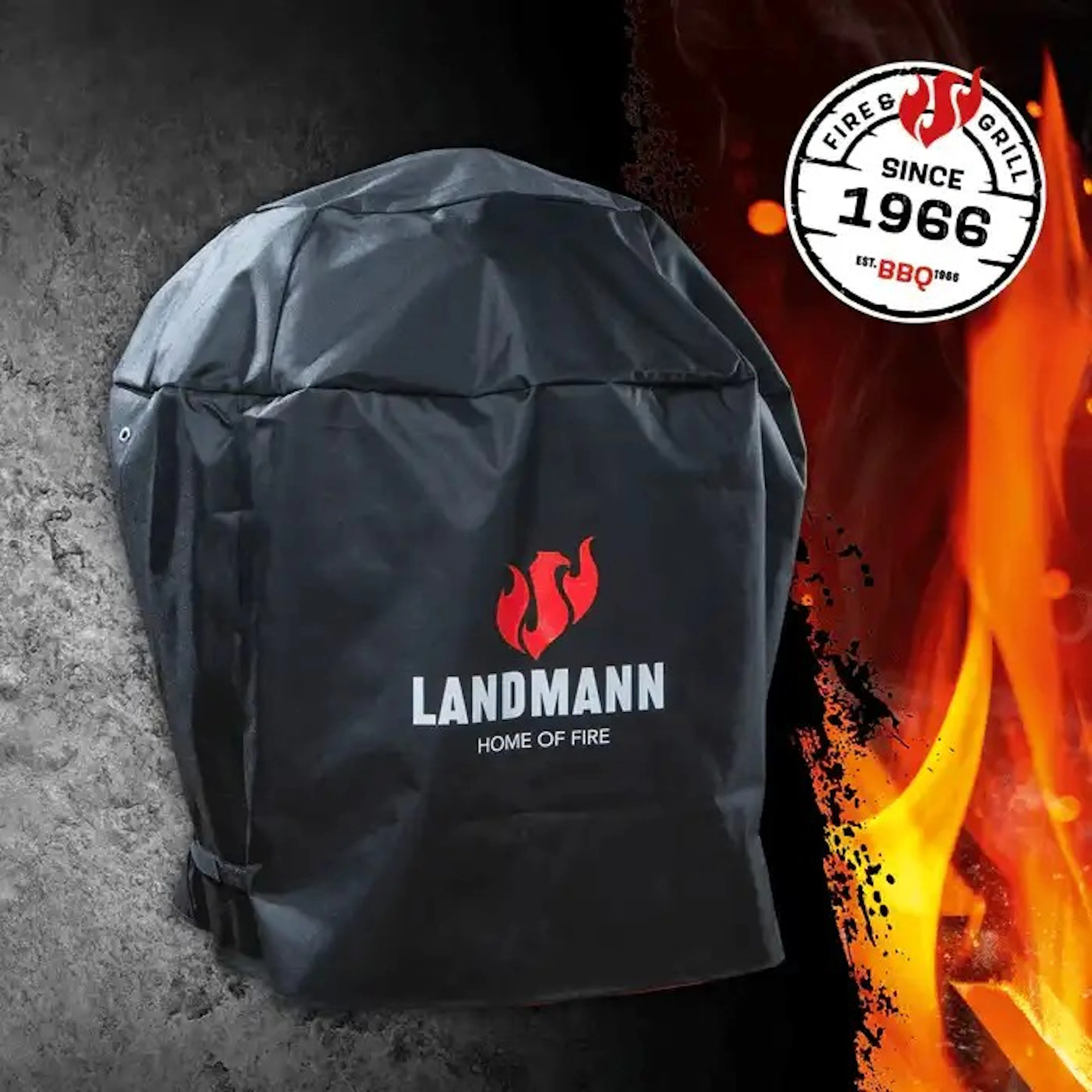 Skyddshuv Landmann Premium Ø 70x90 cm Black 15704B
