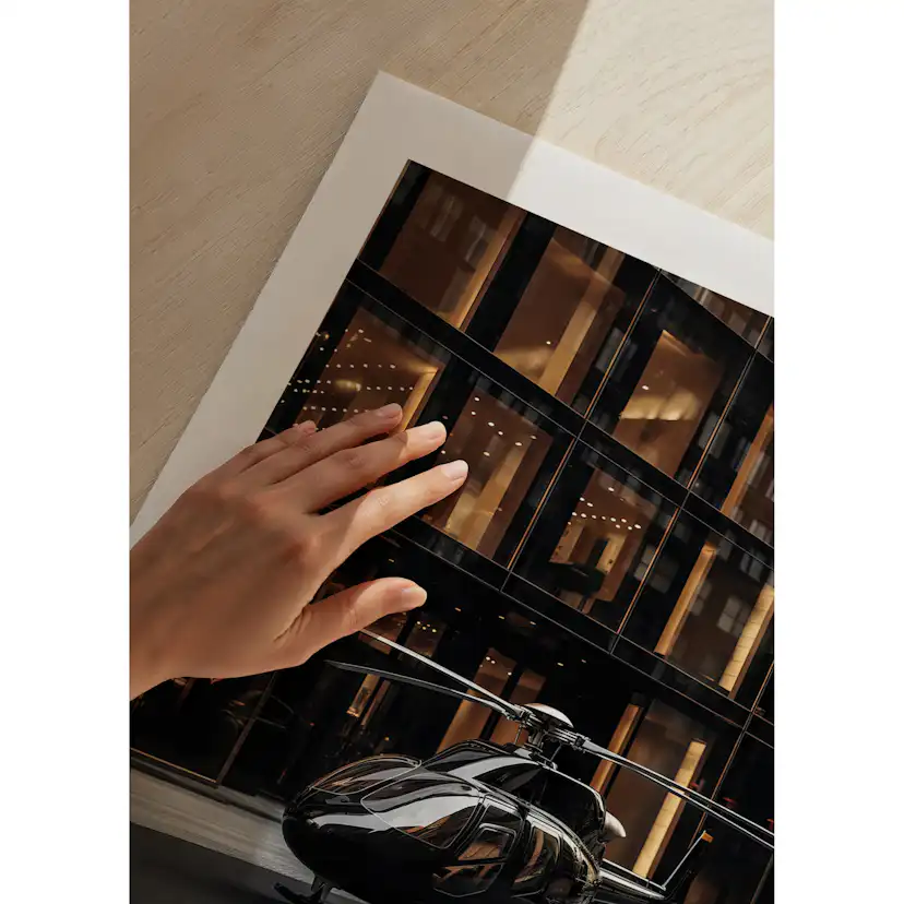 Poster Gallerix Helicopter Street View No2