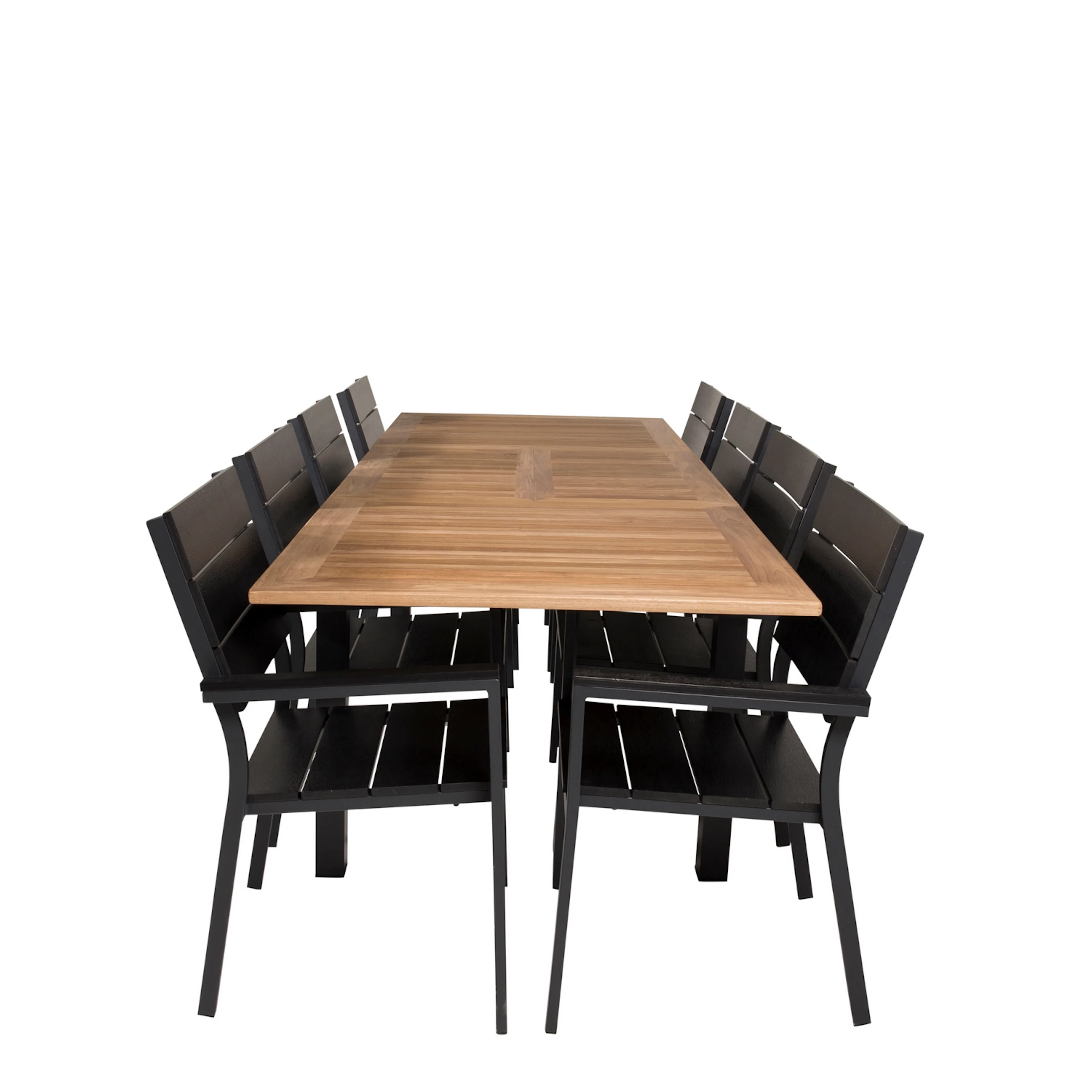 Matgrupp Venture Home Perla 160/240 med 8 Lova Matstolar