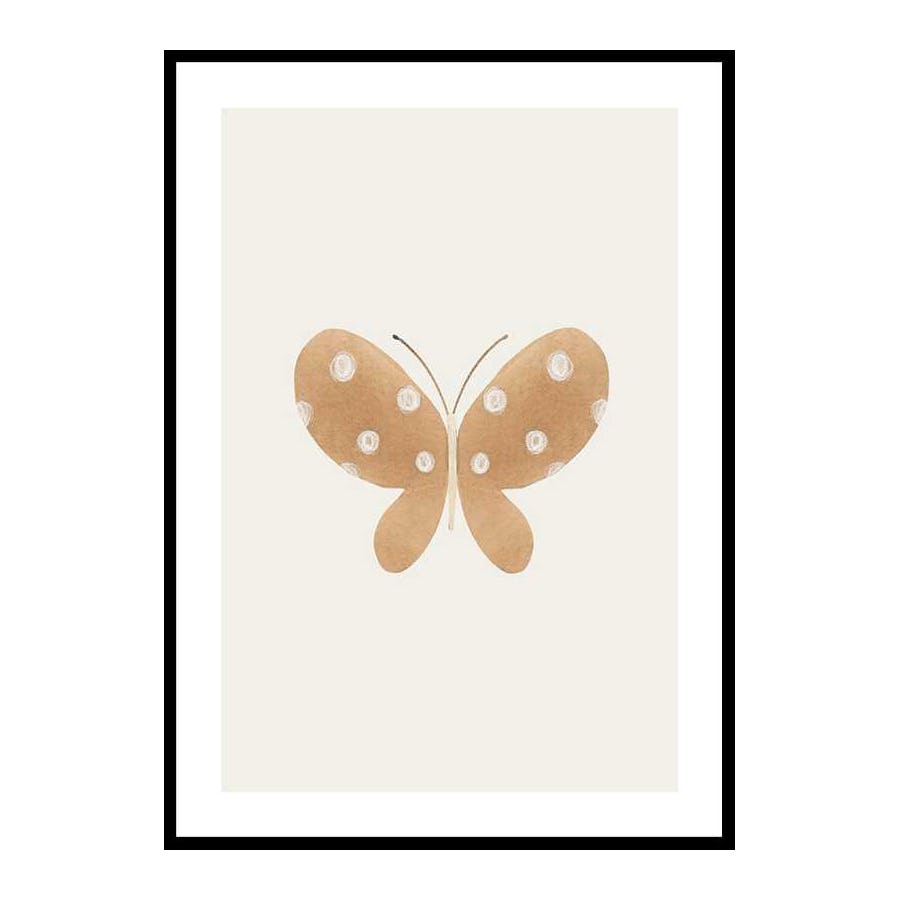 Poster Gallerix Brown Butterfly