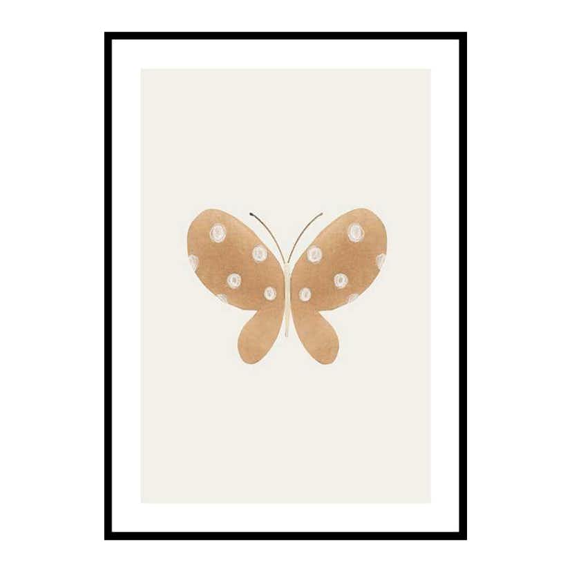 Poster Gallerix Brown Butterfly