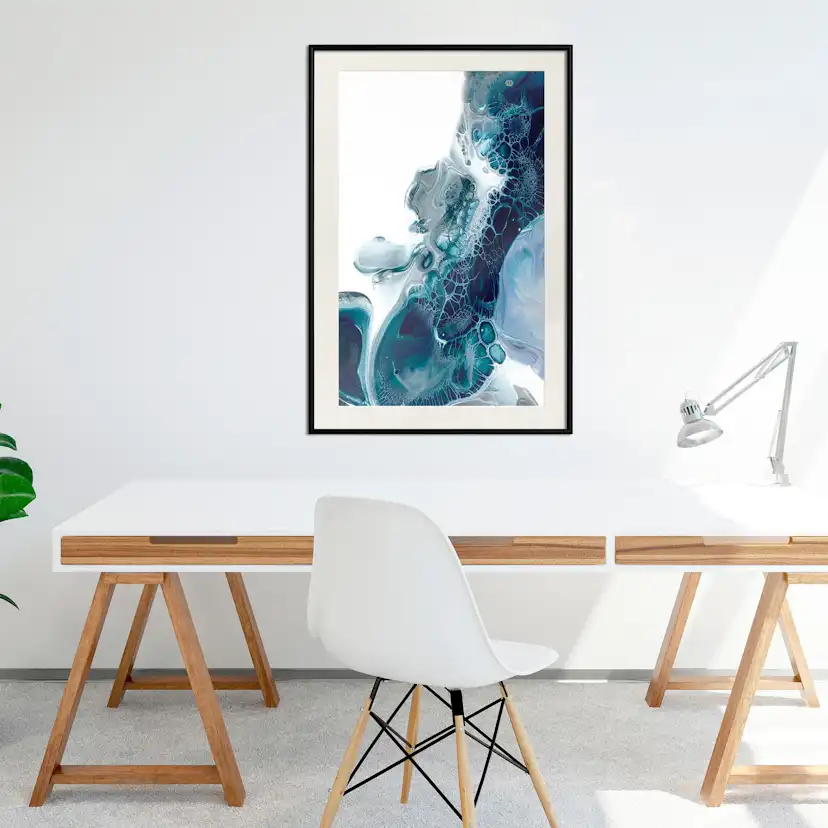 Poster Artgeist Affisch Acrylic Abstract