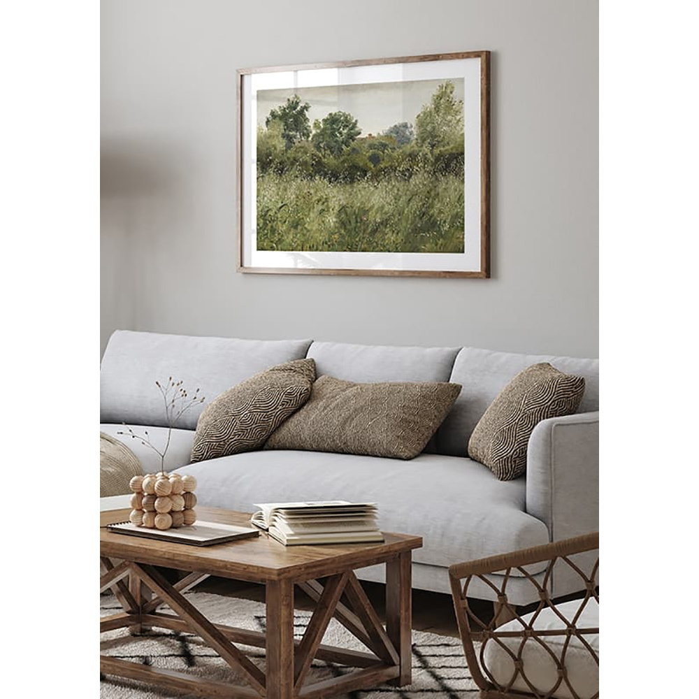 Poster Gallerix Field of Oats Near Vejby By P. C. Skovgaard