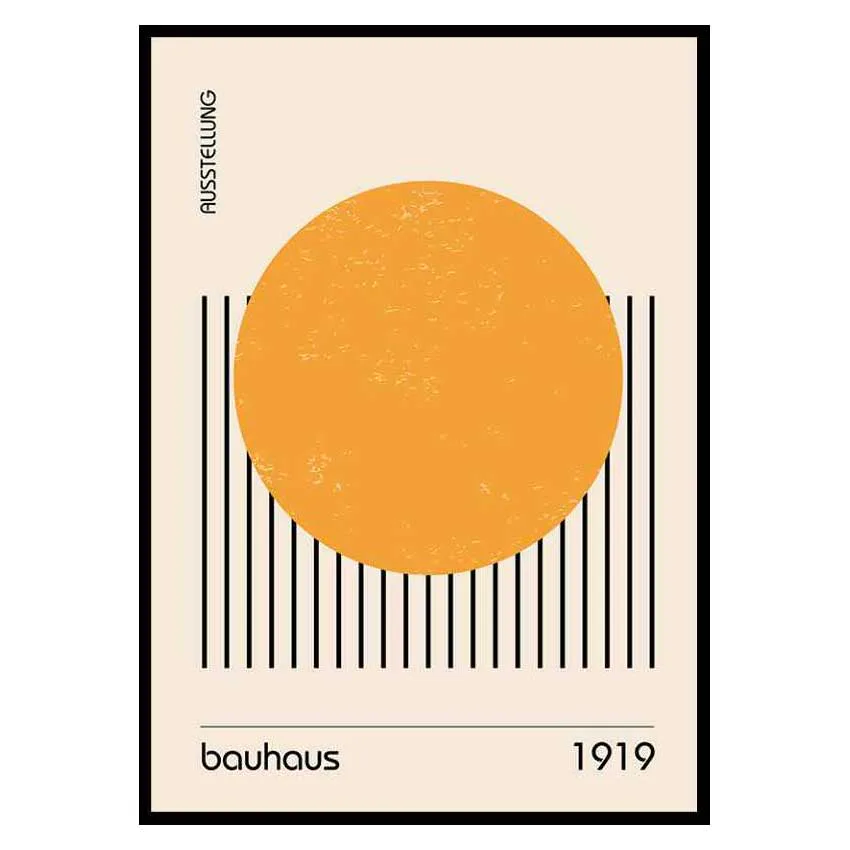 Poster Gallerix Bauhaus Art No1