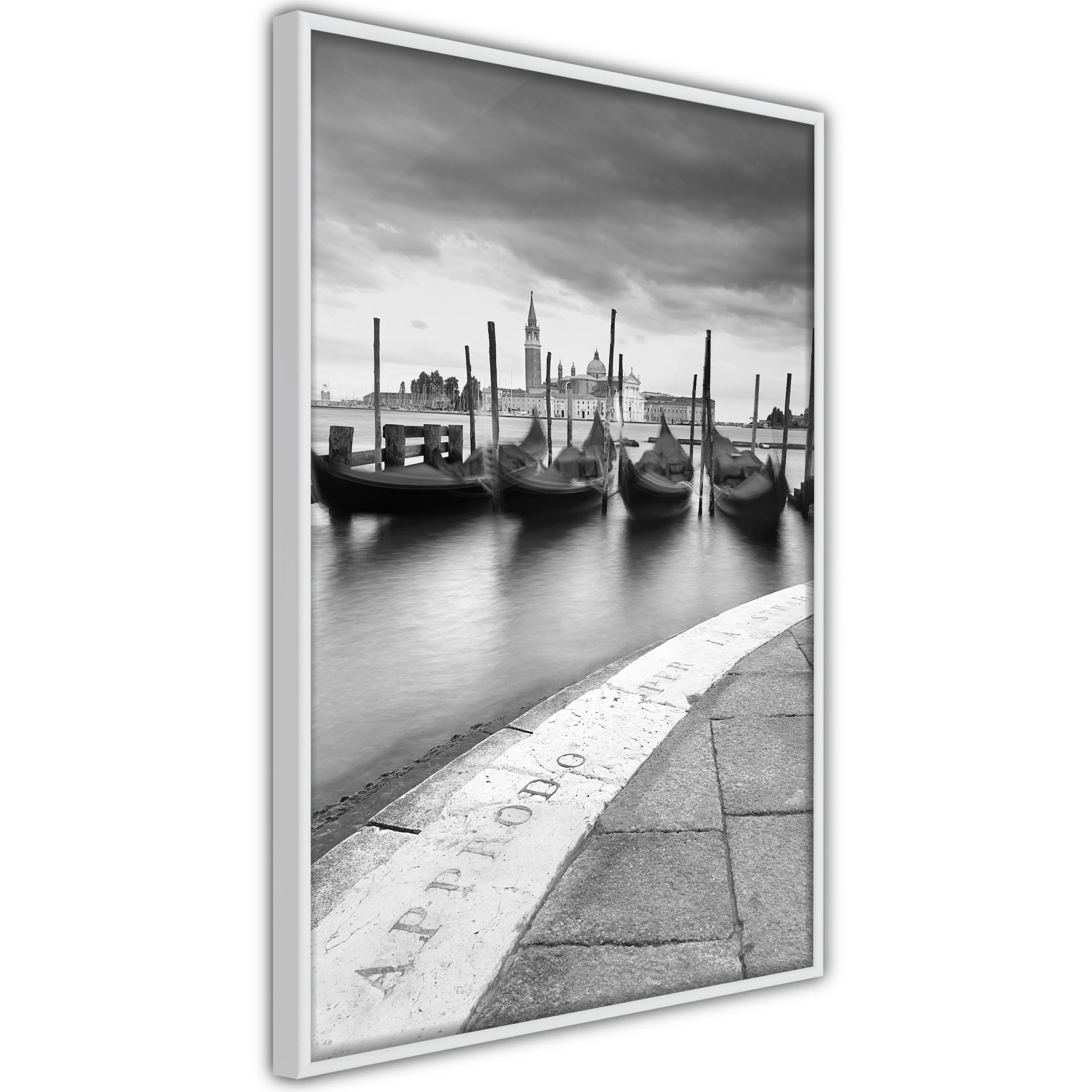 Poster Artgeist Affisch Boats in Venice