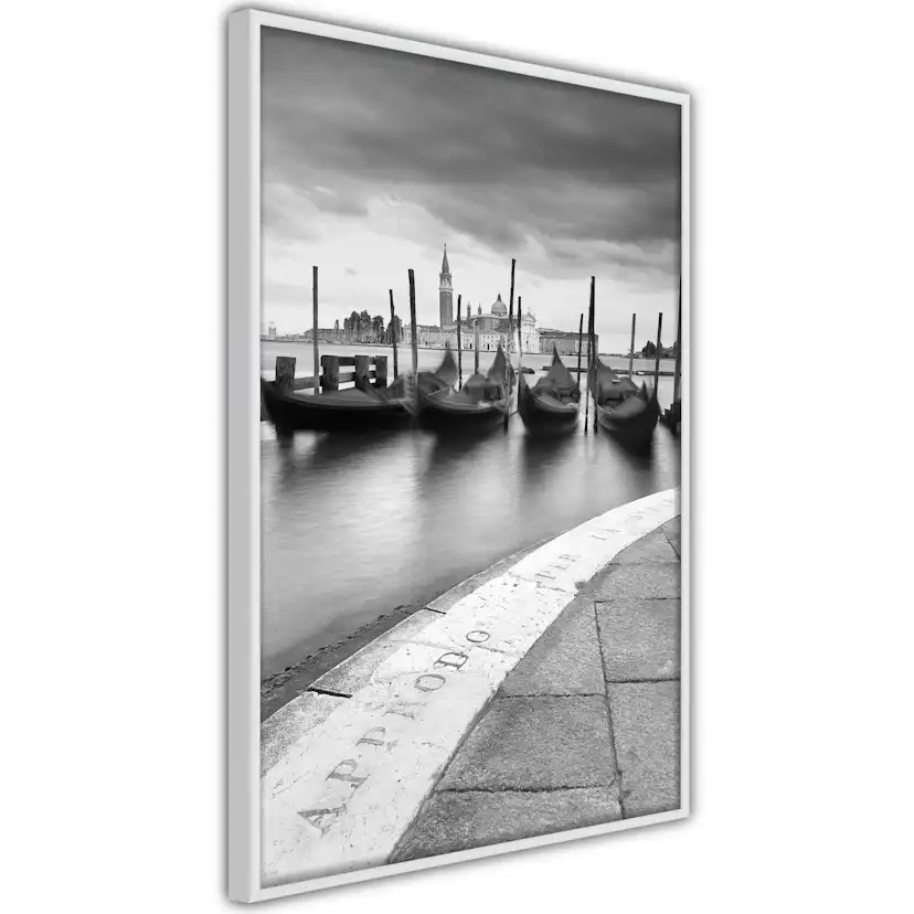 Poster Artgeist Affisch Boats in Venice