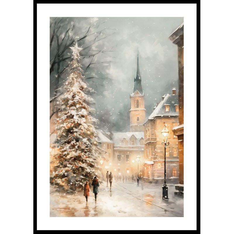 Poster Gallerix Winter Village No3